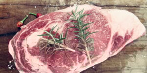 Beef Steak with Rosemary